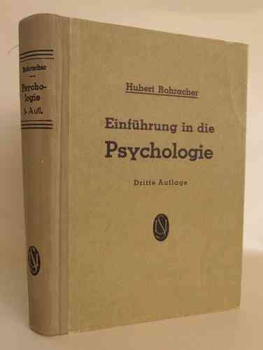 Einführung in die Psychologie - Hubert Rohracher